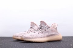 椰子鞋yeezy 350V2 粉满天星 货号FV5666